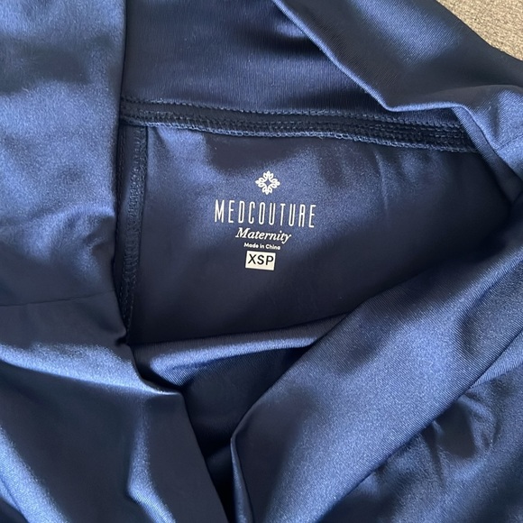 Med Couture Maternity Scrubs - Navy - Picture 2 of 4